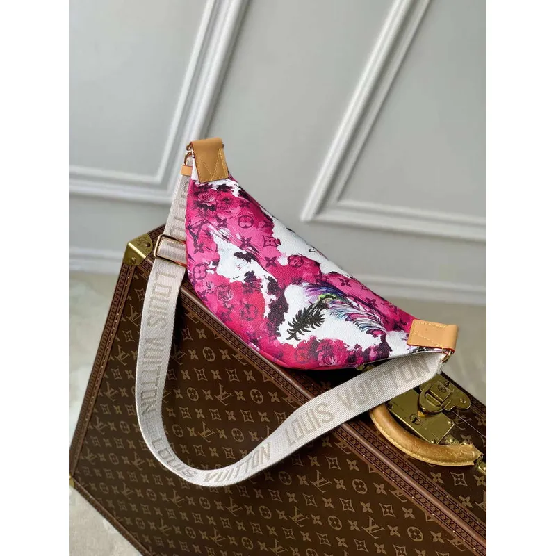 LV M24987 Louis Vuitton Rush Bumbag Pink