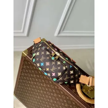 LV M24858 Louis Vuitton Rush Bumbag Chocolate