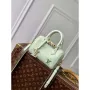 LV M24605 Louis Vuitton SPEEDY 18 LV&I Calf Leather Handbag Matcha Green