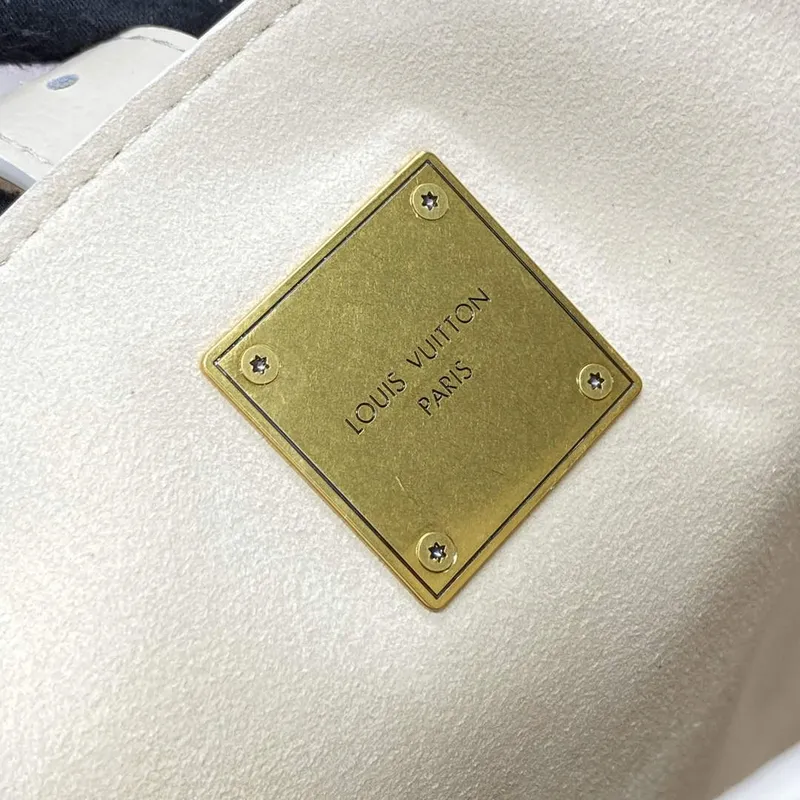 LV M25341 Louis Vuitton Low Key Cabas MM Bag off white