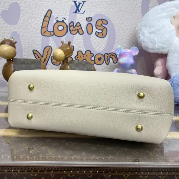 LV M25341 Louis Vuitton Low Key Cabas MM Bag off white