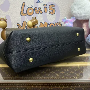 LV M25341 Louis Vuitton Low Key Cabas MM Bag Black