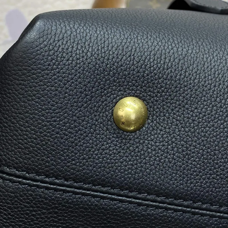 LV M25341 Louis Vuitton Low Key Cabas MM Bag Black