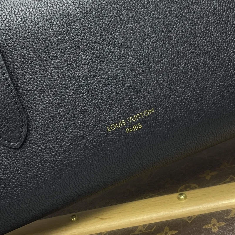 LV M25341 Louis Vuitton Low Key Cabas MM Bag Black