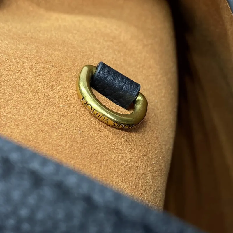 LV M25341 Louis Vuitton Low Key Cabas MM Bag Black