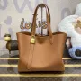 LV M25342 Louis Vuitton Low Key Cabas MM Bag Cognac Brown