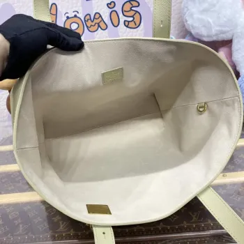 LV M25343 Louis Vuitton Low Key Cabas MM Bag Clay Green