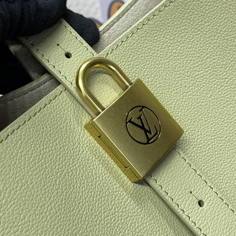 LV M25343 Louis Vuitton Low Key Cabas MM Bag Clay Green
