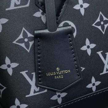 LV M12289 Louis Vuitton Alma BB Calfskin Leather Bag Black