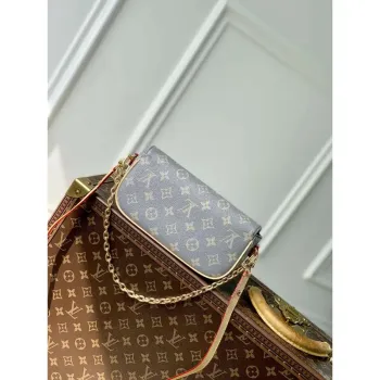 LV M12778 Louis Vuitton Wallet on Chain Ivy Bag Trianon Gray