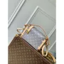 LV M12428 Louis Vuitton Side Trunk MM Bag Trianon Gray