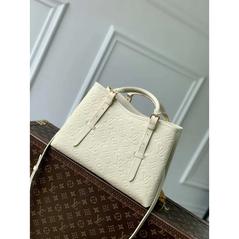 LV M11394 Louis Vuitton Babylone Tote MM Bag Cream