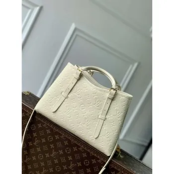 LV M11394 Louis Vuitton Babylone Tote MM Bag Cream