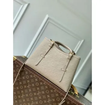 LV M11463 Louis Vuitton Babylone Tote MM Bag Tourterelle Grey