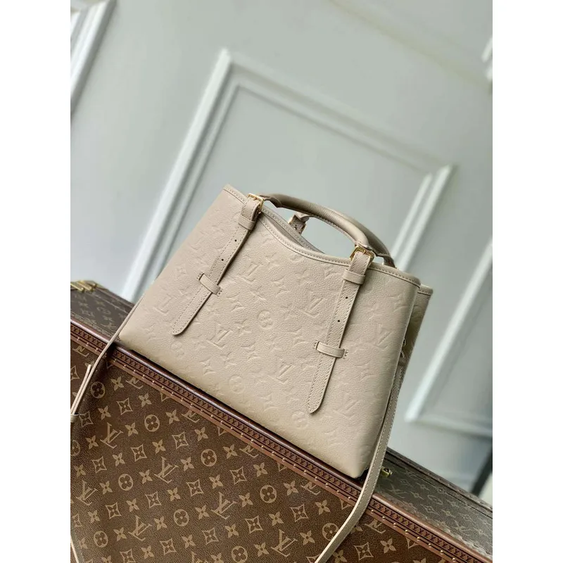 LV M11463 Louis Vuitton Babylone Tote MM Bag Tourterelle Grey