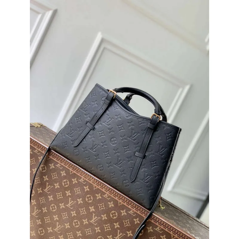 LV M47185 Louis Vuitton Babylone Tote MM Bag Black