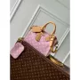 LV M24433 Louis Vuitton Speedy P9 Bandoulière 25 Monogram Bag Pink