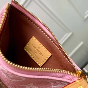 LV M24433 Louis Vuitton Speedy P9 Bandoulière 25 Monogram Bag Pink