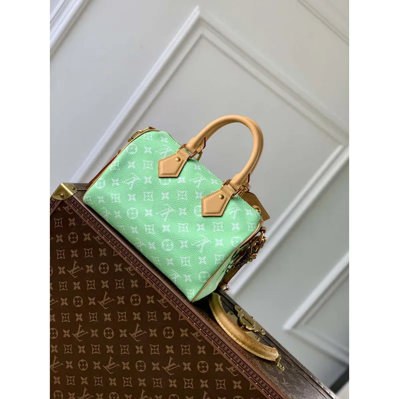 LV M24423 Louis Vuitton Speedy P9 Bandoulière 25 Monogram Bag Fruit Green