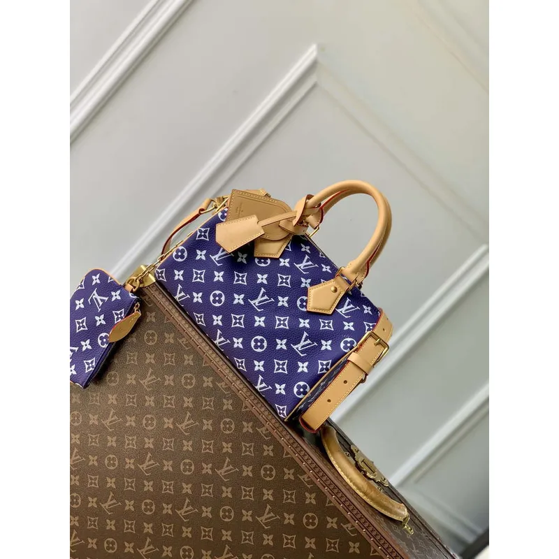 LV M11562 Louis Vuitton Speedy P9 Bandoulière 25 Monogram Bag Purple