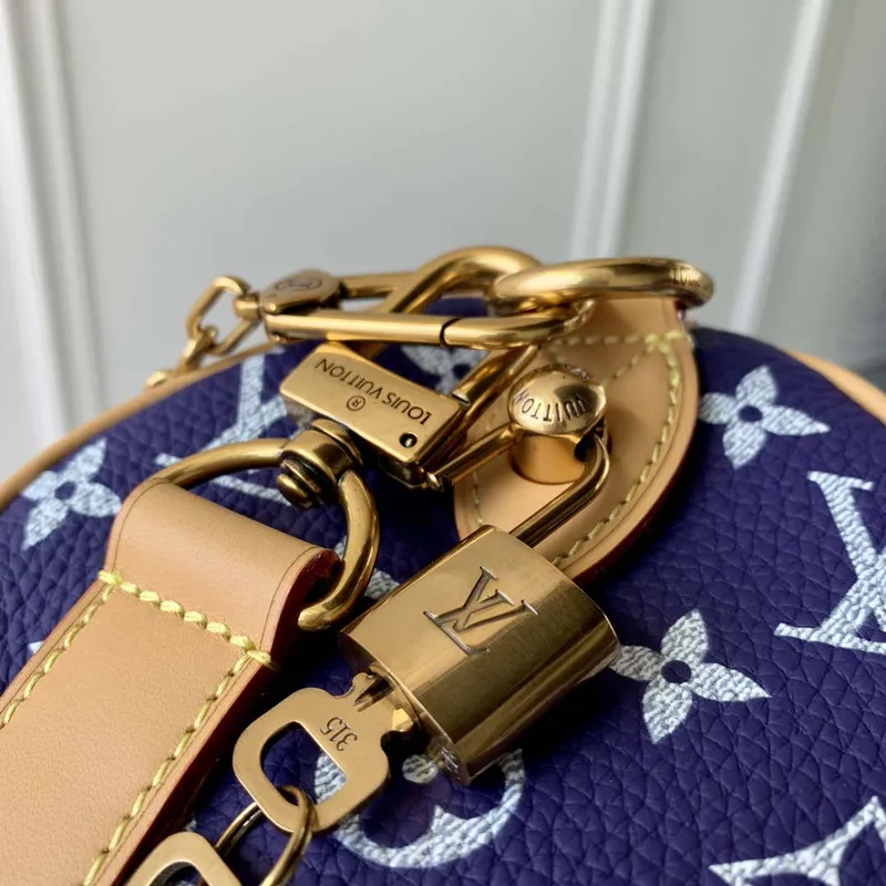 LV M11562 Louis Vuitton Speedy P9 Bandoulière 25 Monogram Bag Purple