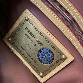 LV M11562 Louis Vuitton Speedy P9 Bandoulière 25 Monogram Bag Rose Red