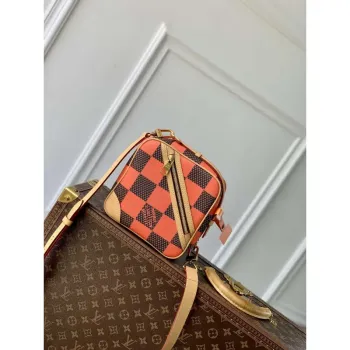 LV N40548 Louis Vuitton Chess Messenger Bag Orange