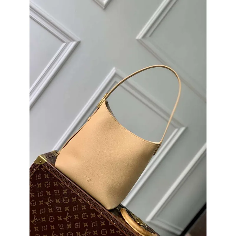 LV M25353 Louis Vuitton Low Key Hobo PM Bag Urban Yellow