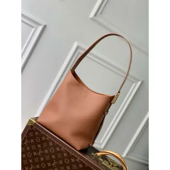 LV M25354 Louis Vuitton Low Key Hobo PM Bag Cognac