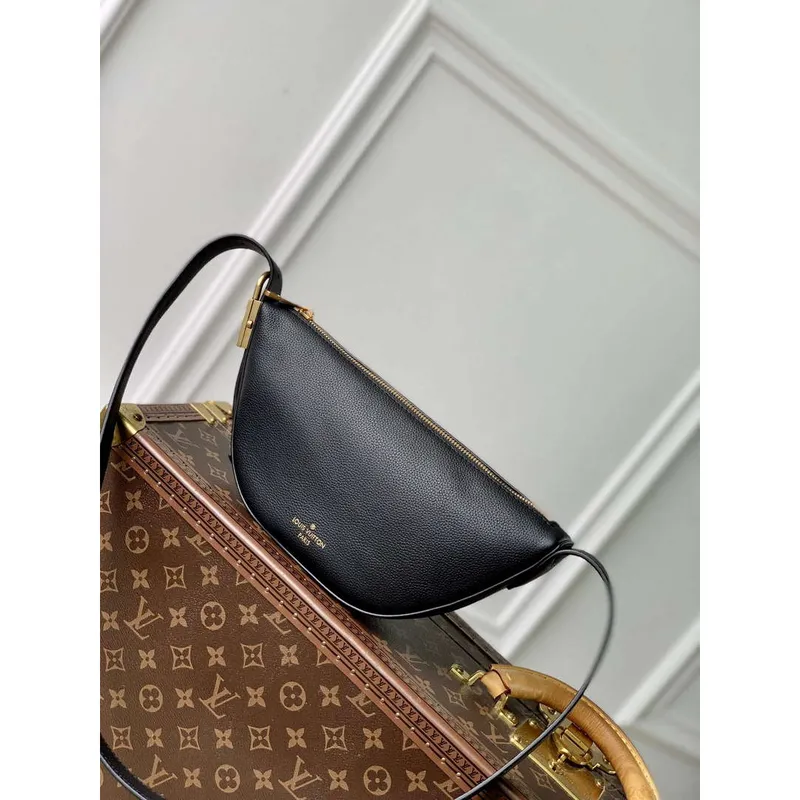 LV M11429 Louis Vuitton Low Key Bumbag Cognac Black