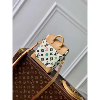 LV M83429 Louis Vuitton Nano Steamer Bag Vanilla
