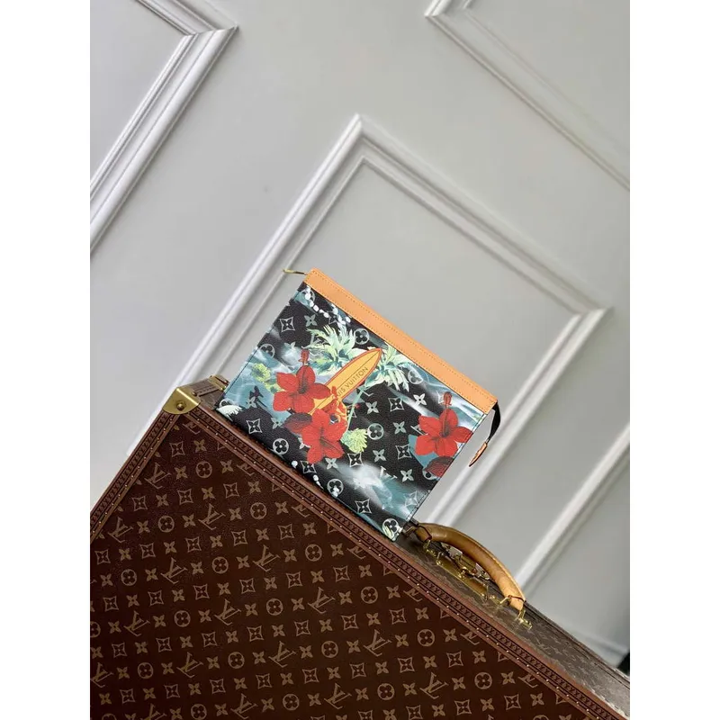 LV M83465 Louis Vuitton Pochette Voyage Nano City Bag Green