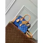 LV M24424 Louis Vuitton Speedy P9 Bandoulière 25 Bag Monogram Leather Blue