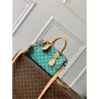 LV M24423 Louis Vuitton Speedy P9 Bandoulière 25 Bag Monogram Leather Light Green