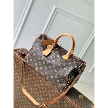 LV M24422 Louis Vuitton Speedy P9 Bandoulière 40 Bag Monogram Leather