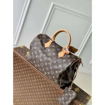 LV M24422 Louis Vuitton Speedy P9 Bandoulière 40 Bag Monogram Leather