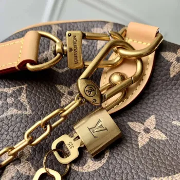 LV M24422 Louis Vuitton Speedy P9 Bandoulière 40 Bag Monogram Leather