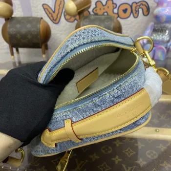 LV N40706 Louis Vuitton Chess Messenger Bag Blue