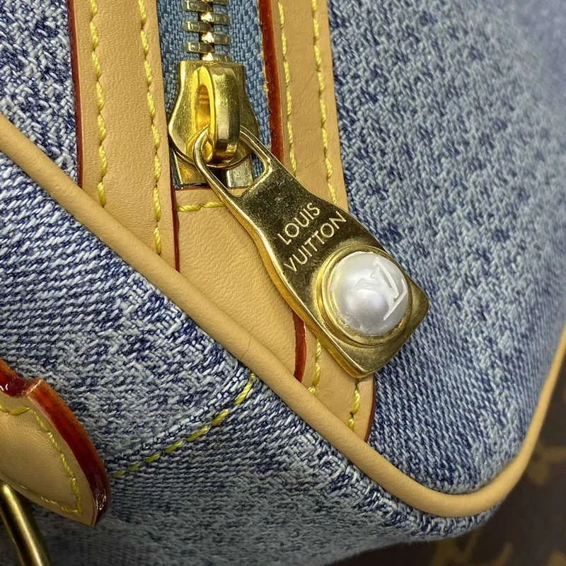 LV N40706 Louis Vuitton Chess Messenger Bag Blue