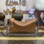 LV M25445 Louis Vuitton Slim Trunk Bag Brown