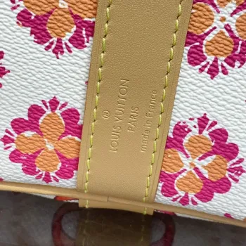 LV M11251 Louis Vuitton Keepall Bandoulière 45 Bag Coral