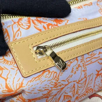 LV M11251 Louis Vuitton Keepall Bandoulière 45 Bag Coral