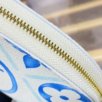 LV M11239 Louis Vuitton Pochette Cosmétique PM Bag Blue