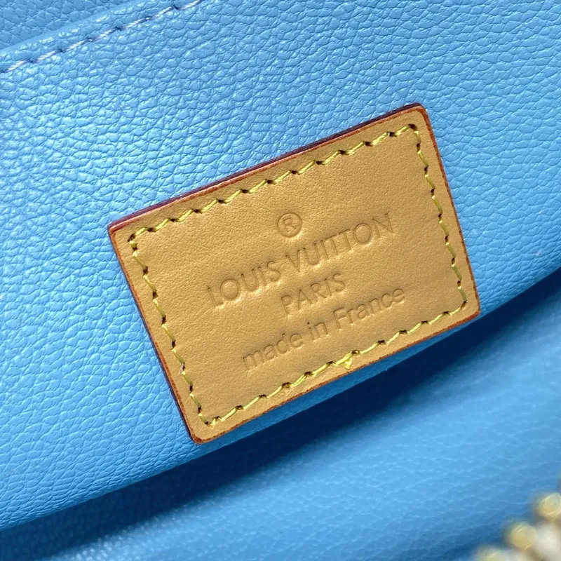 LV M11239 Louis Vuitton Pochette Cosmétique PM Bag Blue