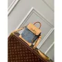 LV N40751 Louis Vuitton Nano Steamer Small City Bag Blue