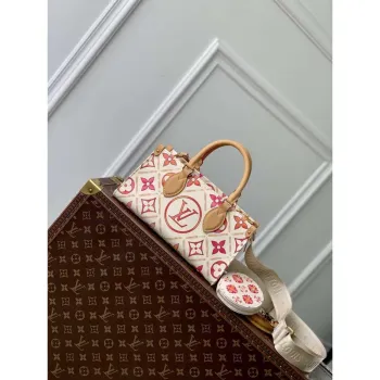 LV M25318 Louis Vuitton OnTheGo East West Handbag Coral