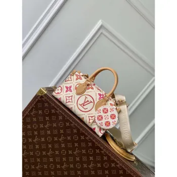 LV M25318 Louis Vuitton OnTheGo East West Handbag Coral