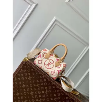 LV M11209 Louis Vuitton Speedy Bandoulière 20 Bag Coral