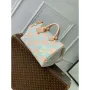 LV N40689 Louis Vuitton Speedy 40 Bandoulière Bag White