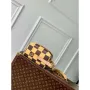 LV N40567 Louis Vuitton Locker Dopp Kit Bag Yellow Damier Other